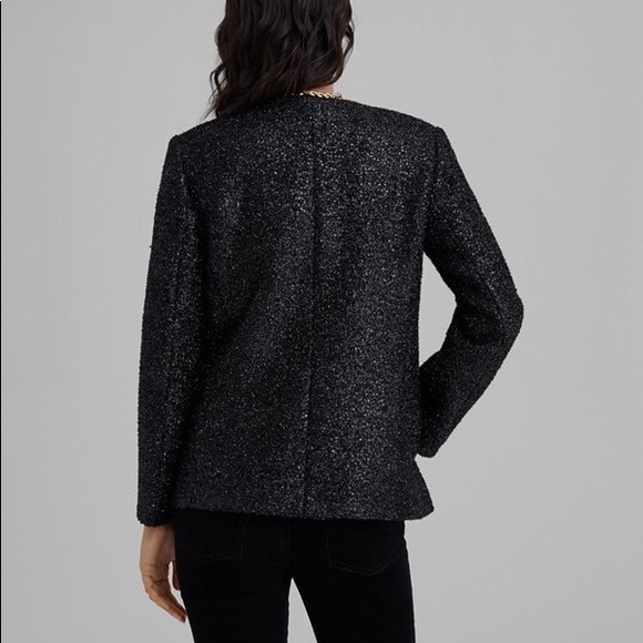 Club Monaco Collarless Party Blazer - Picture 2 of 4